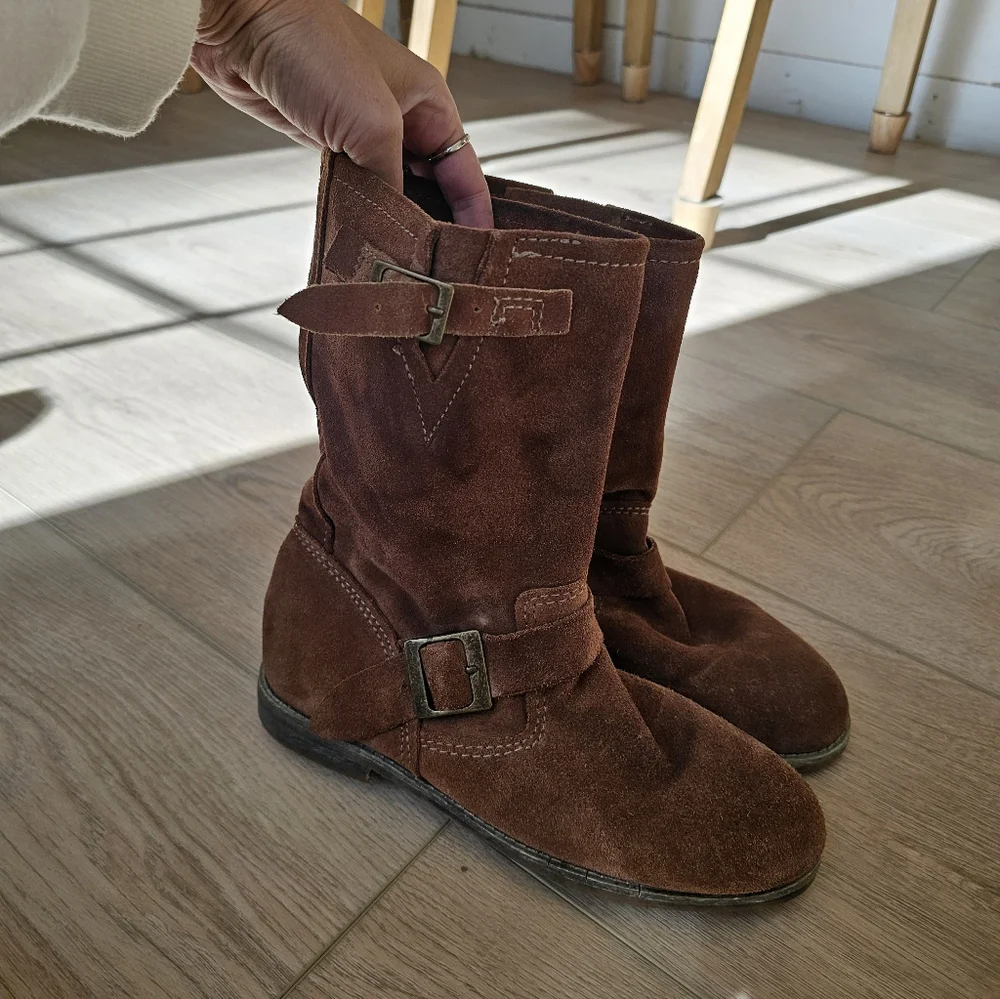 Jeffrey Campbell Dakota Leather Pull On Boots - Picture 4 of 10